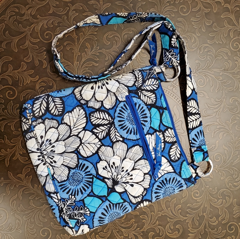 Vera Bradley Hipster Crossbody Purse - "Blue Bayou"